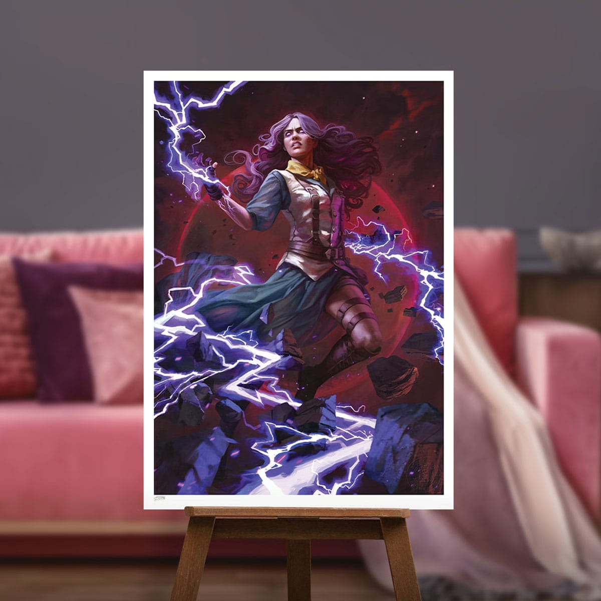 Critical Role Art Print Imogen Temult No More Running 46 X 61 Cm Un Rokishī Store 7139