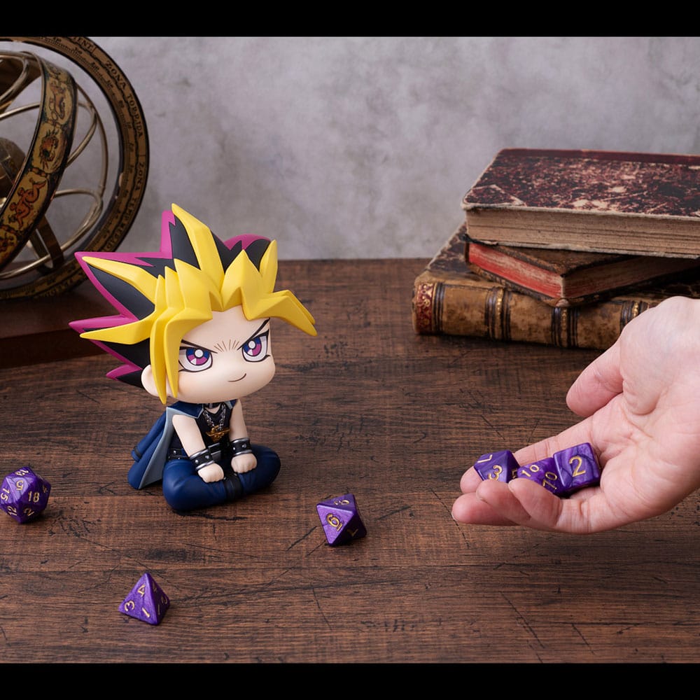 Yu-Gi-Oh! Duel Monsters Look Up PVC Statues Yami Yugi &amp; Dark Magician Girl Set 11 cm