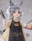 Decorated Life Collection PVC Statue Tea Time Cats - Cat Town Bakery Staff & Customer Set 12 cm