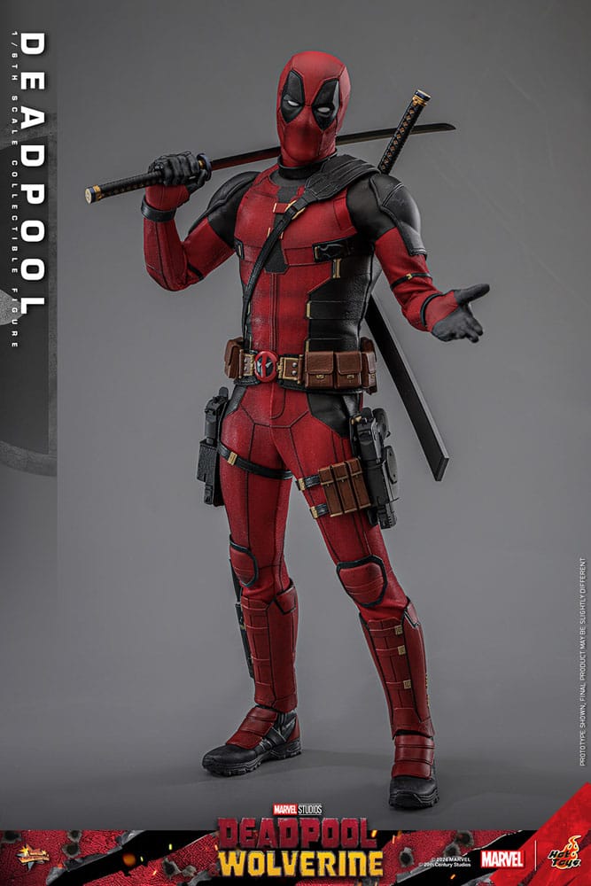 Deadpool &amp; Wolverine Movie Masterpiece Action Figure 1/6 Deadpool 31 cm