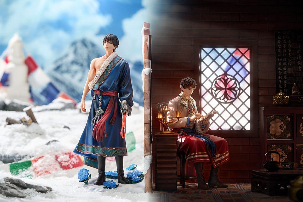 Time Raiders Statues 1/7 Wu Xie &amp; Zhang Qiling: Xinxue Jiumeng Ver. 27 cm