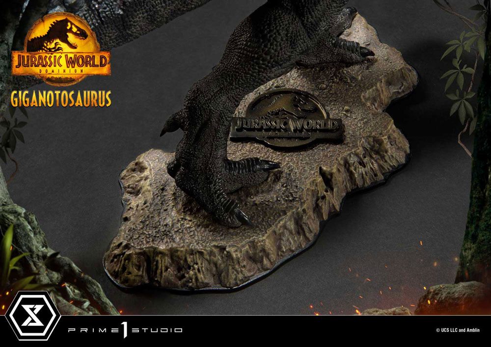 Jurassic World Dominion Prime Collectibles Statue 1/38 Giganotosaurus Toy Version 22 cm