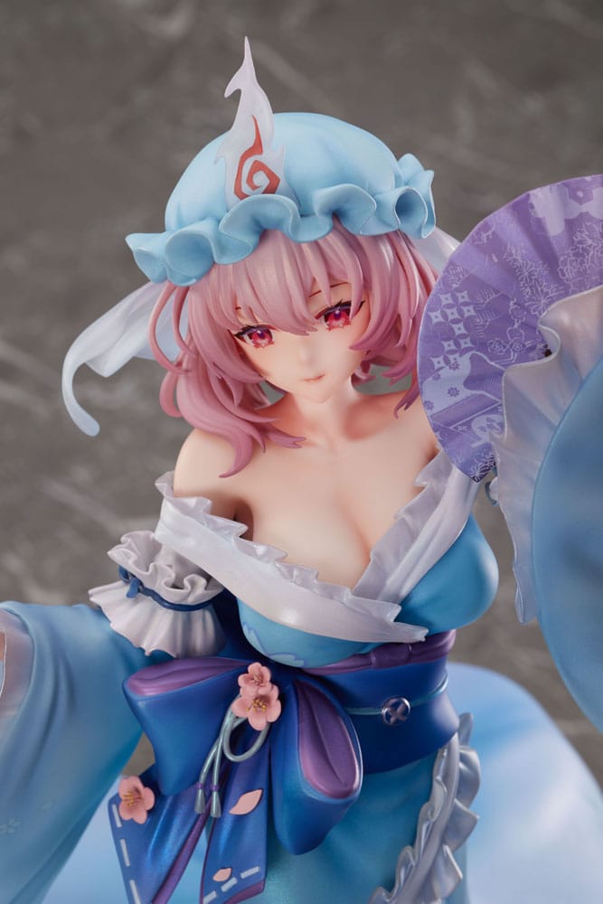 Touhou Project PVC Statue 1/6 Ghost From the Calamitous Nirvana Yuyuko Saigyouji Deluxe Edition 32 cm