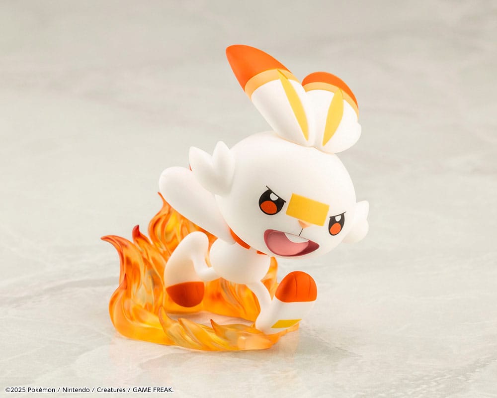 Pokémon ARTFXJ Statue 1/8 Victor &amp; Scorbunny 21 cm