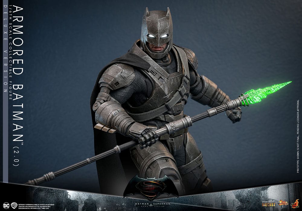 Batman v Superman: Dawn of Justice Movie Masterpiece Action Figure 1/6 Armored Batman 2.0 (Deluxe Version) 33 cm