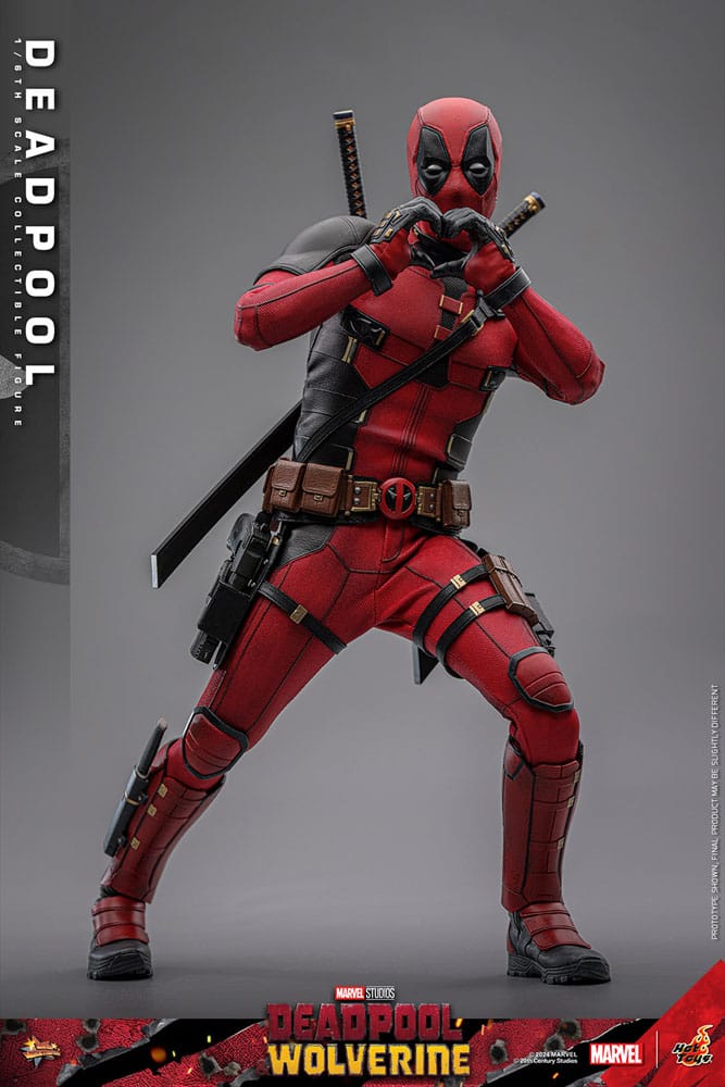 Deadpool &amp; Wolverine Movie Masterpiece Action Figure 1/6 Deadpool 31 cm