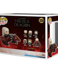 House of the Dragon POP! Rides Deluxe Vinyl Rhaenys Targaryen with Meleys 9 cm