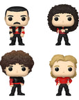 Queen POP! TV Vinyl Figure 4-Pack Radio Gaga 9 cm