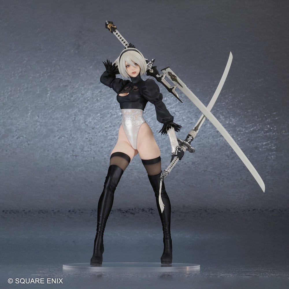 NieR:Automata PVC Statue 2B (YoRHa No. 2 Type B) Ver. 2.0 29 cm