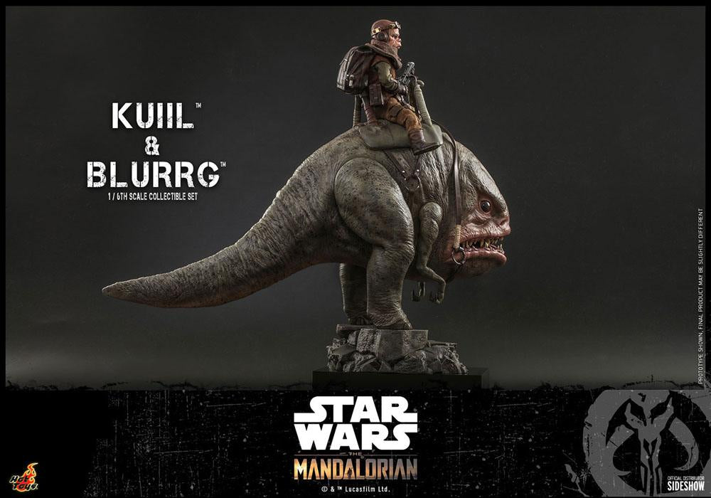 Star Wars The Mandalorian Action Figure 2-Pack 1/6 Kuiil &amp; Blurrg 37 cm