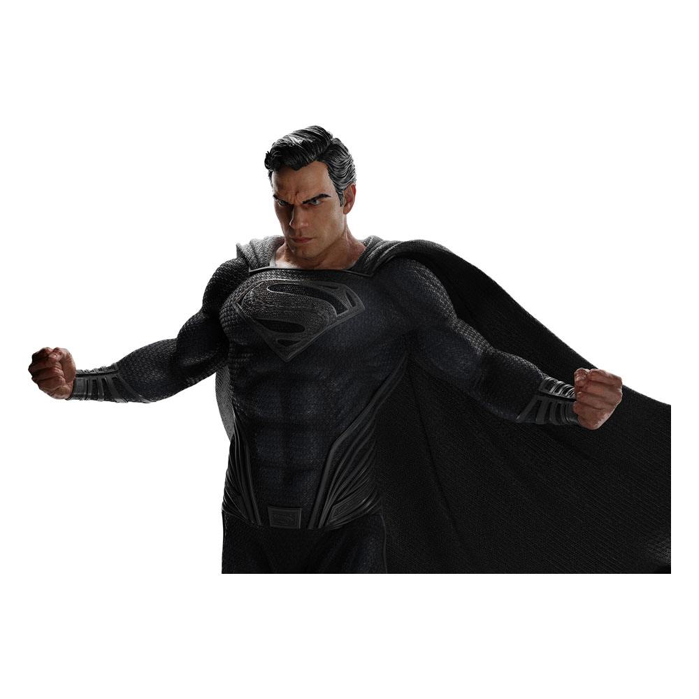 Zack Snyder&#39;s Justice League Statue 1/4 Superman Black Suit 65 cm