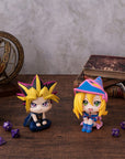 Yu-Gi-Oh! Duel Monsters Look Up PVC Statues Yami Yugi & Dark Magician Girl Set 11 cm