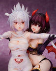 Ayakashi Triangle PVC Statue Matsuri Kazamaki & Suzu Kanade & Shirogane 25 cm