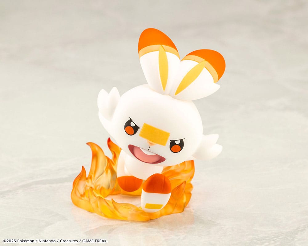 Pokémon ARTFXJ Statue 1/8 Victor &amp; Scorbunny 21 cm