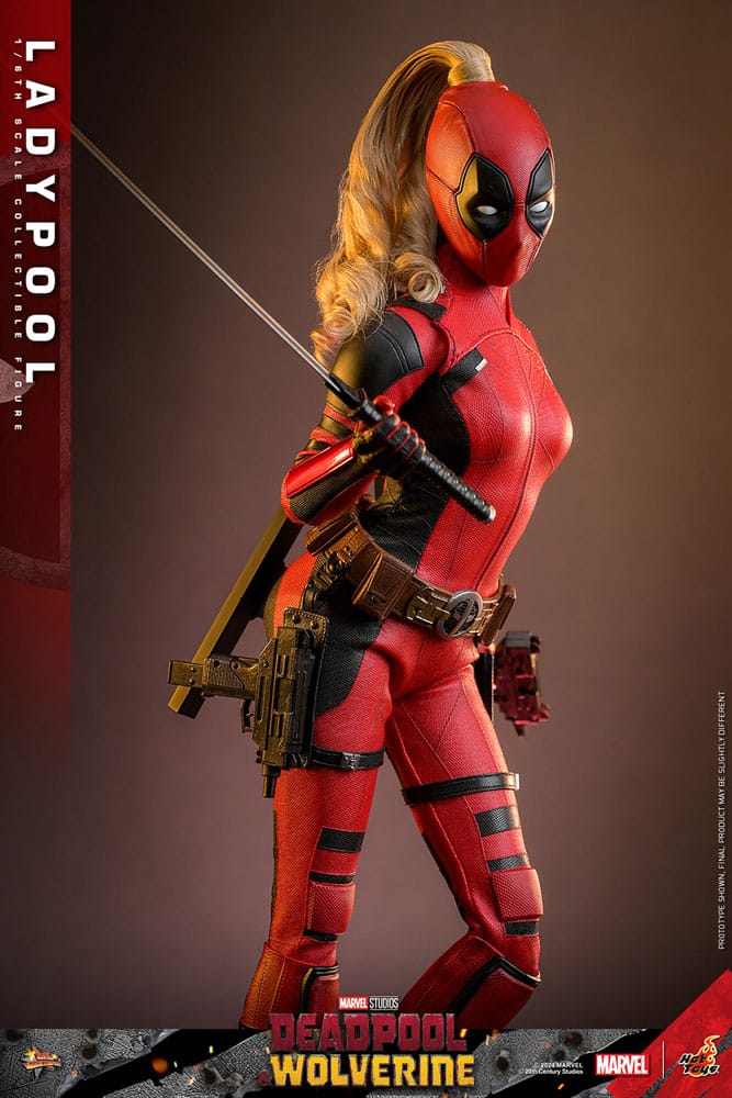 Deadpool &amp; Wolverine Movie Masterpiece Action Figure 1/6 Ladypool 30 cm