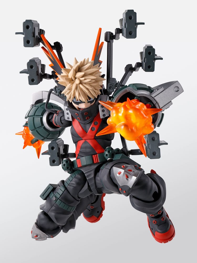 My Hero Academia S.H. Figuarts Accessories Izuku Midoriya &amp; Katsuki Bakugo Plus Ultra Option Parts Set