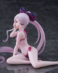 Overlord PVC Statue Desktop Cute Figure Shalltear Swimsuit Ver. 13 cm