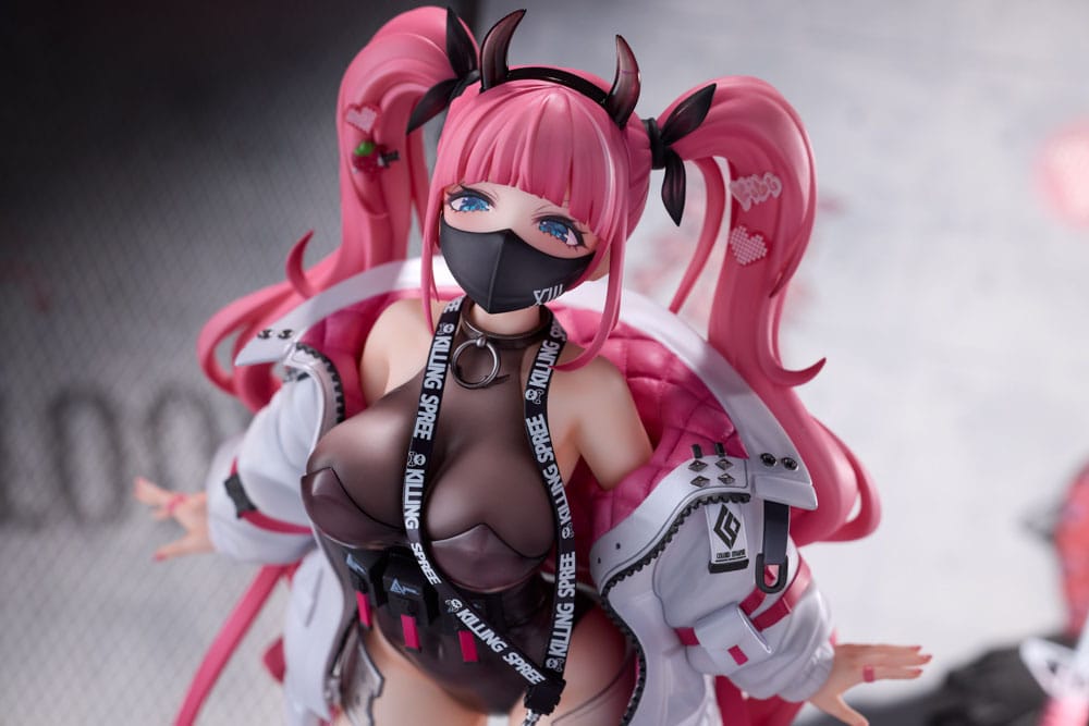 Original Character PVC Statue 1/6 Rampaging Twin-tail Arisa 26 cm