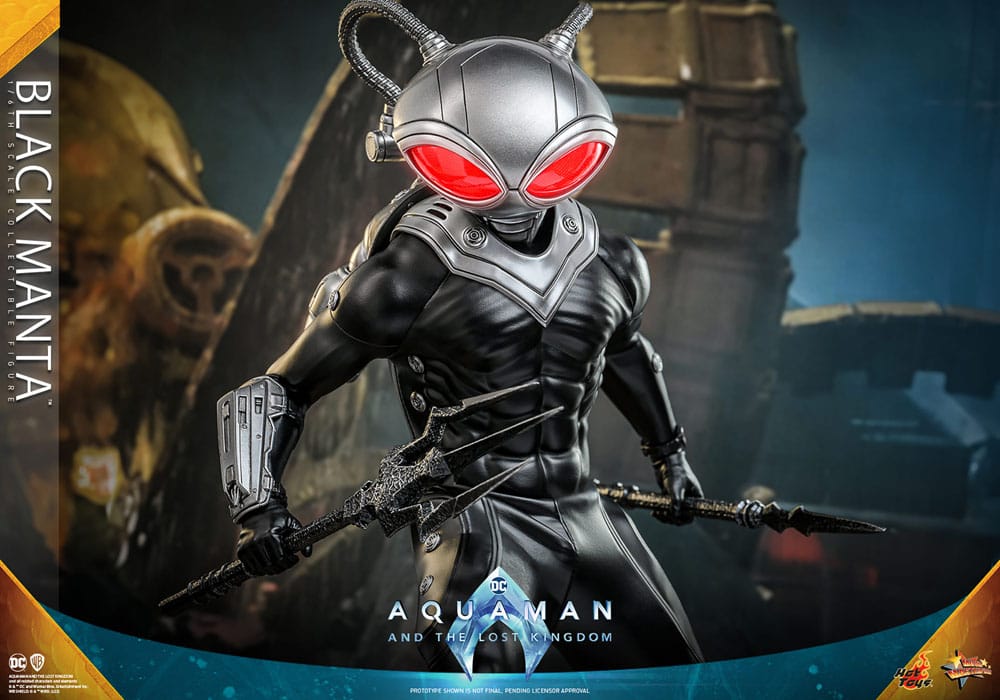 Aquaman and the Lost Kingdom Movie Masterpiece Action Figure 1/6 Black Manta 34 cm