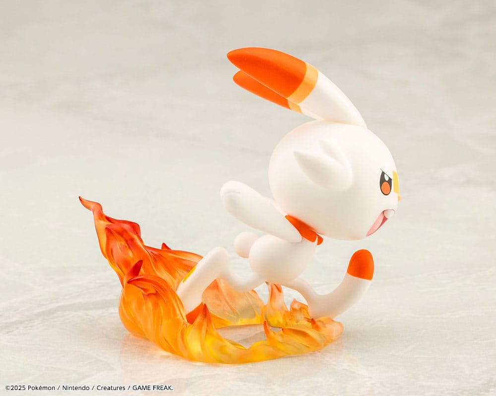 Pokémon ARTFXJ Statue 1/8 Victor &amp; Scorbunny 21 cm