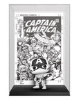 Marvel 85th Anniversary POP! Comic Cover Vinyl Figure Captain America 9 cm