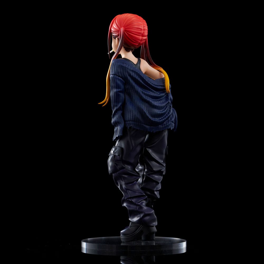 Gridman Universe Zozo Black Collection Statue PVC Chise Asukagawa 21 cm