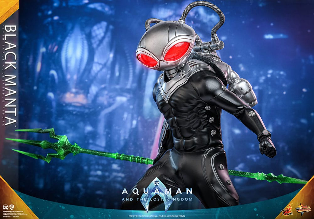 Aquaman and the Lost Kingdom Movie Masterpiece Action Figure 1/6 Black Manta 34 cm