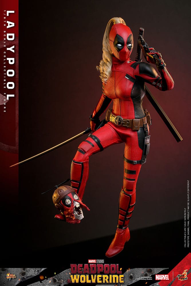 Deadpool &amp; Wolverine Movie Masterpiece Action Figure 1/6 Ladypool 30 cm