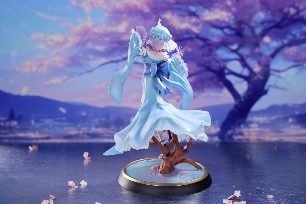 Touhou Project PVC Statue 1/6 Ghost From the Calamitous Nirvana Yuyuko Saigyouji Deluxe Edition 32 cm