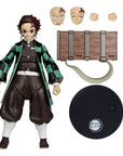 Demon Slayer: Kimetsu no Yaiba Action Figure Tanjiro Kamado (with Nezuko Box) (Season 3) 18 cm