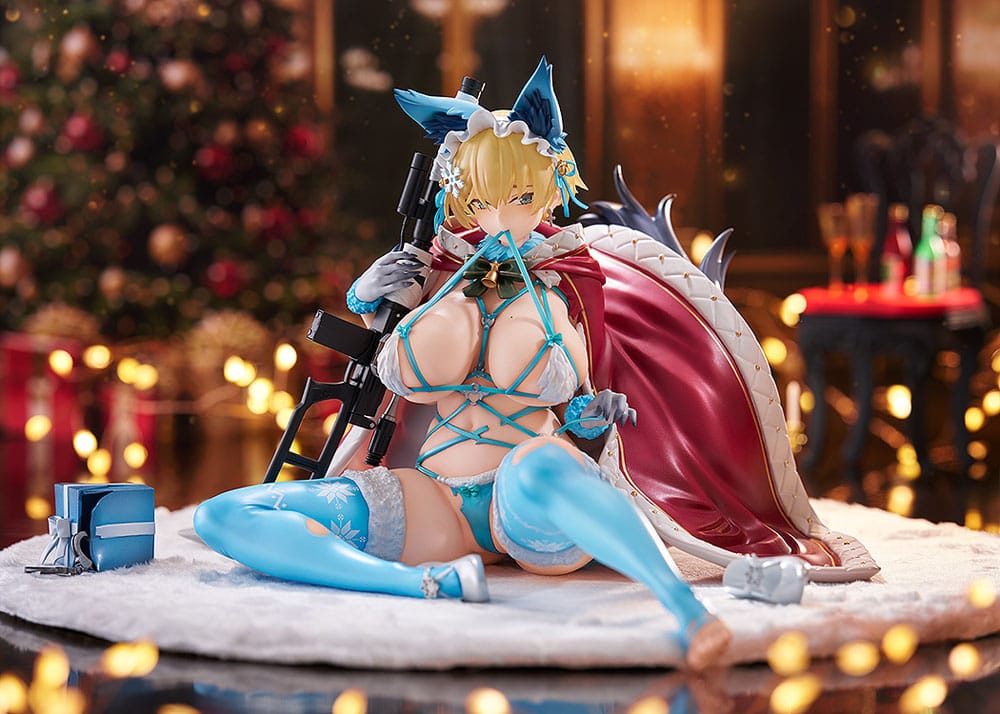 Girls&#39; Frontline PVC Statue 1/6 VSK-94 Christmas Eve Detective Heavy Damage Ver. 16 cm