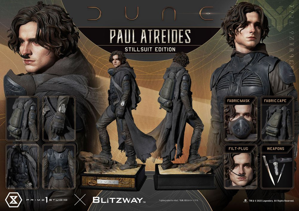 Dune Statue 1/4 Paul Atreides Stillsuit Edition Bonus Version 53 cm