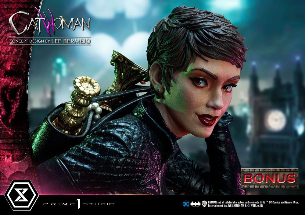 DC Comics Statue 1/3 Catwoman Deluxe Bonus Version Concept Design by Lee Bermejo 69 cm