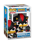 Sonic The Hedgehog POP & Buddy! Vinyl Figure Shadow w/DChao 9 cm