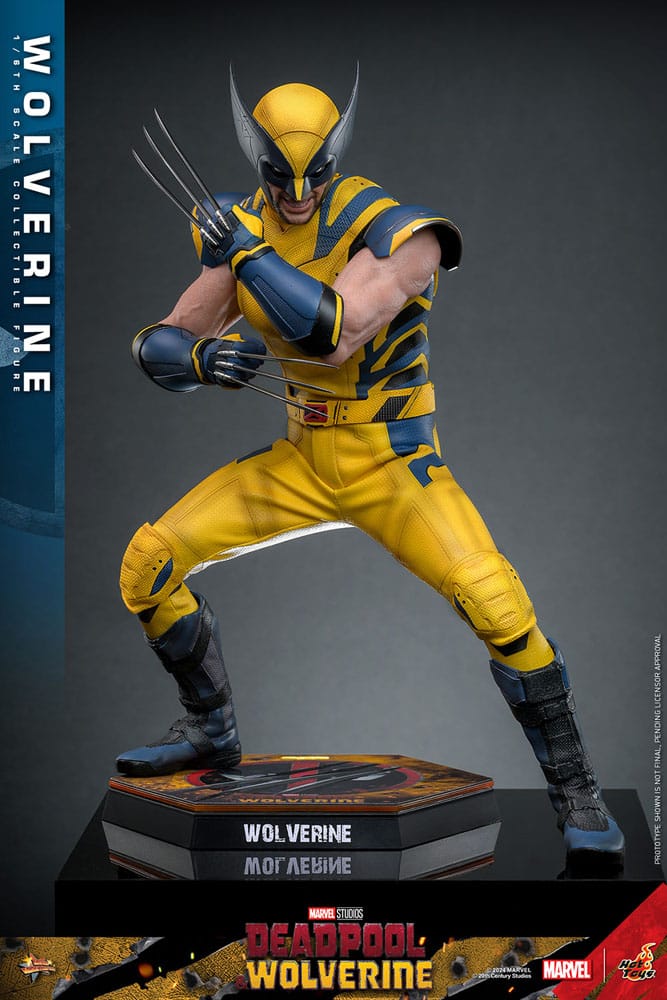 Deadpool &amp; Wolverine Movie Masterpiece Action Figure 1/6 Wolverine 31 cm