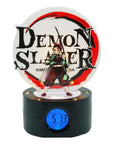 Demon Slayer: Kimetsu no Yaiba Alarm Clock with Light Tanjiro 21 cm