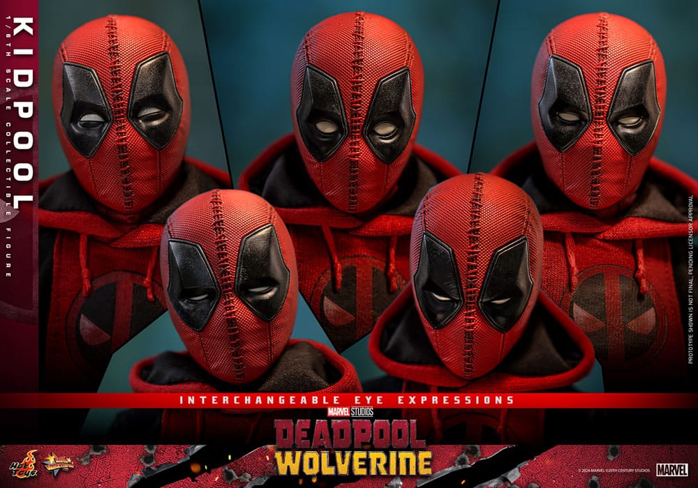 Deadpool &amp; Wolverine Movie Masterpiece Action Figure 1/6 Kidpool 22 cm