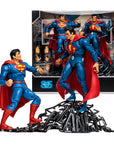 DC Multiverse Multipack Action Figure Superman vs Superman of Earth-3 (Gold Label) 18 cm