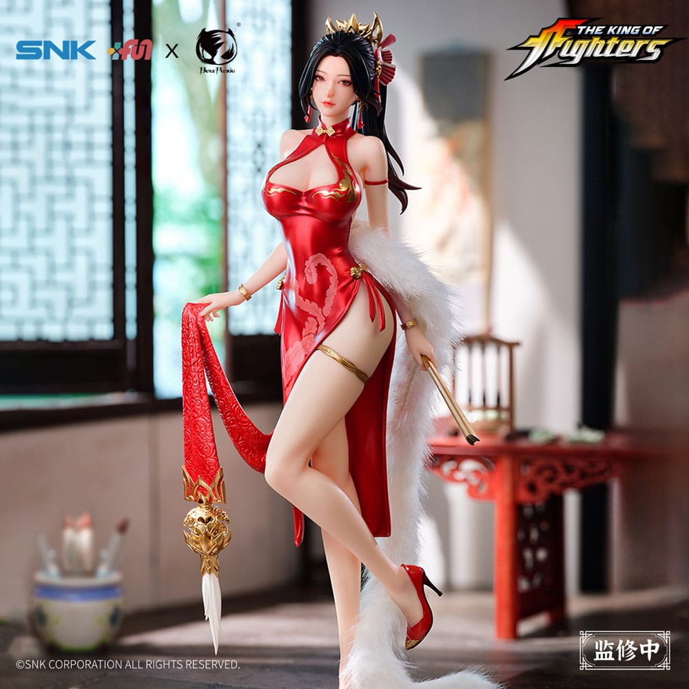 The King of Fighters Dress Series PVC Statue 1/6 Mai Shiranui Hong Shang Wu Ver. 40 cm