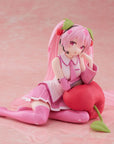 Hatsune Miku PVC Statue Desktop Cute Figure Sakura Miku Cherry Cushion Ver. 13 cm