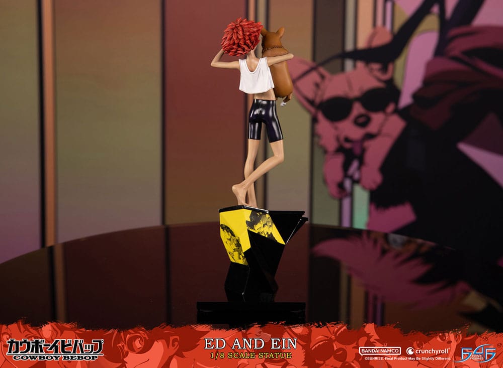 Cowboy Bebop Statue 1/8 Ed &amp; Ein 28 cm