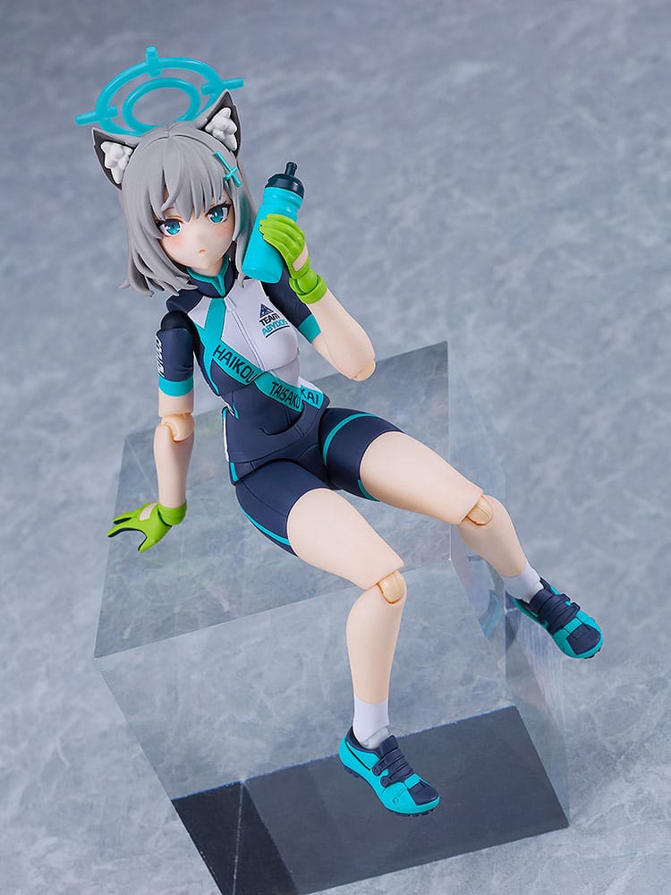 Blue Archive Figma Action Figure Shiroko Sunaookami Cycling 15 cm