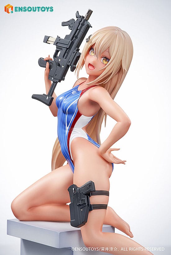 Arms Note Statue 1/7 Swim Team Kohai-chan 22 cm