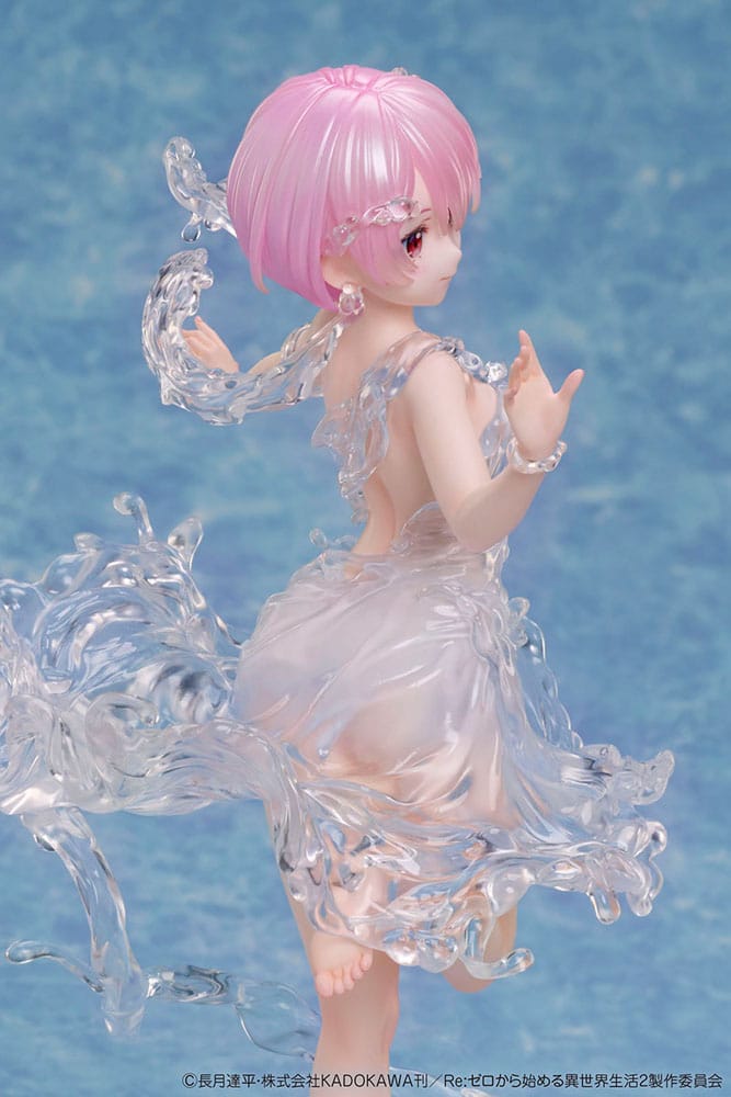 Re:Zero Starting Life in Another World PVC Statue 1/7 Ram Aqua Dress 23 cm