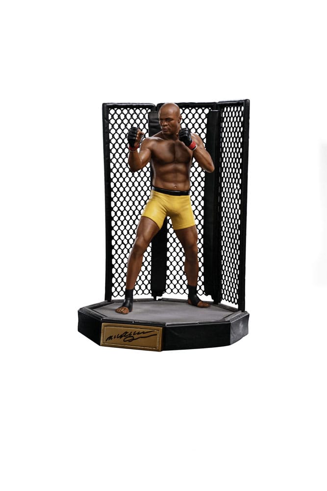 UFC Deluxe Art Scale Statue 1/10 Anderson &quot;Spider&quot; Silva - Signed Version 22 cm