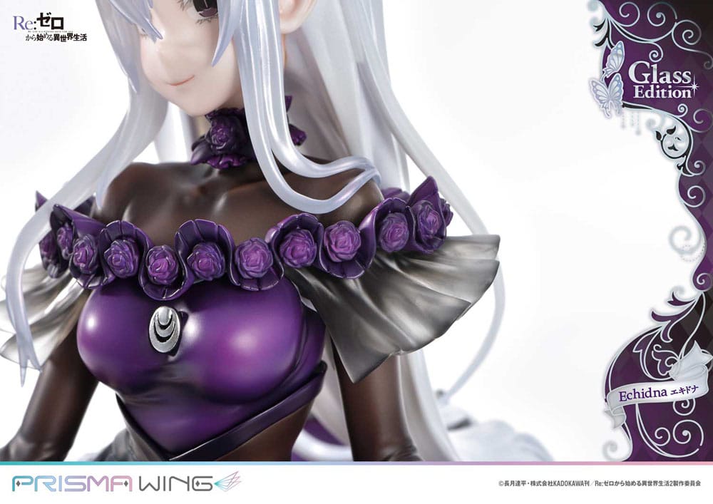 Re:ZERO Starting Life in Another World Prisma Wing PVC Statue 1/7 Echidna Glass Edition 24 cm