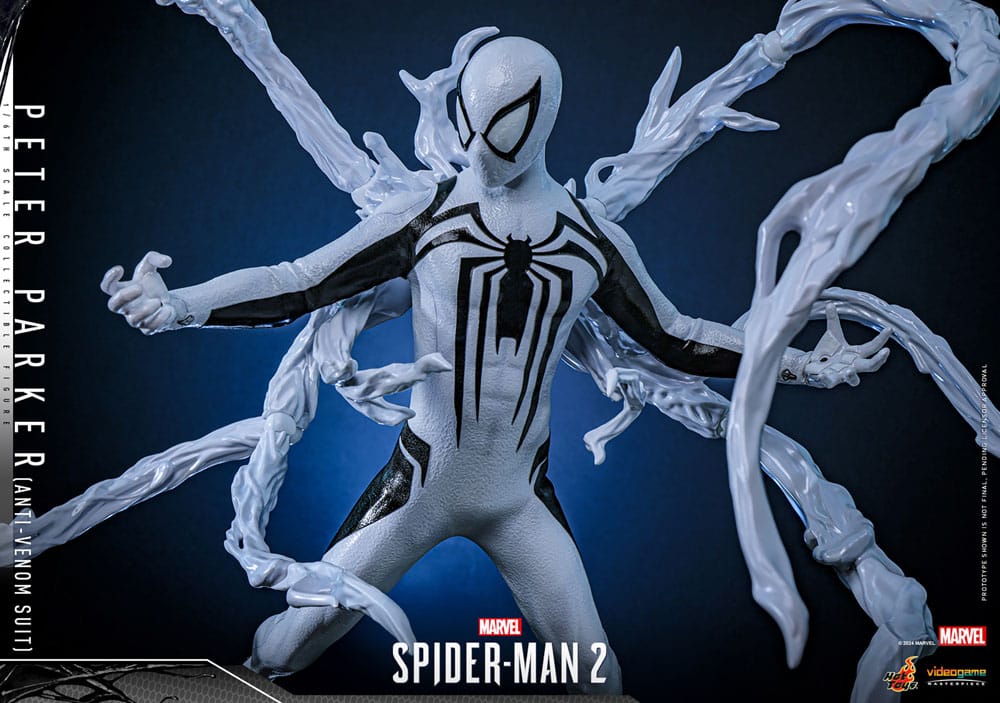 Spider-Man 2 Video Game Masterpiece Action Figure 1/6 Peter Parker (Anti-Venom Suit) 30 cm