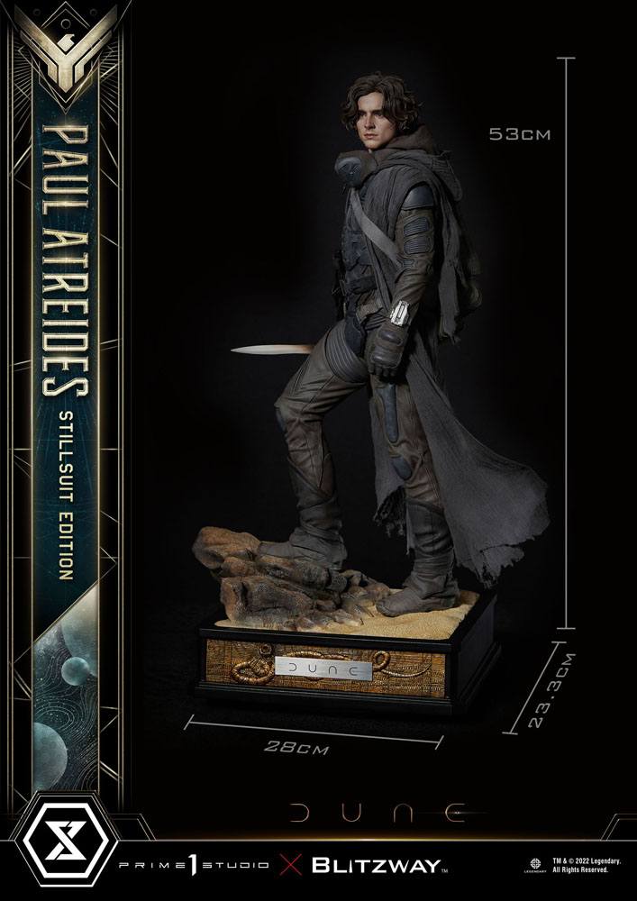 Dune Statue 1/4 Paul Atreides Stillsuit Edition Bonus Version 53 cm