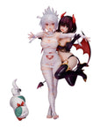 Ayakashi Triangle PVC Statue Matsuri Kazamaki & Suzu Kanade & Shirogane 25 cm