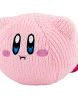 Kirby Nuiguru-Knit Plush Figure Hovering Kirby Junior